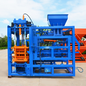 QT4-12new béton entreprise à domicile petites machines échelle de construction bloc faisant la machine équipement - Product Image 3
