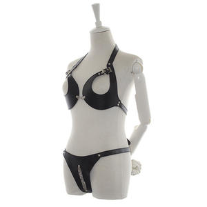Black Queens Bare Breasted Camisole Corset Ensemble de lingerie érotique Harnais de corps sexy Jouets pour adultes pour femmes Sex - Product Image 1