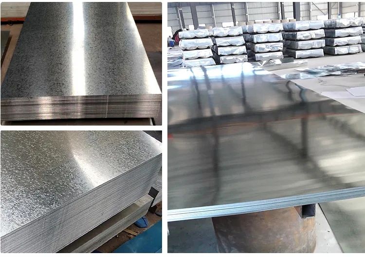 Civil Large Zinc Flake Roll Galvanized Steel Sheets