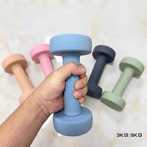 Juego de Mancuernas de Neopreno con Logotipo Personalizado, Diseño Hexagonal, Pesas de Hierro Fundido con Diversas Opciones de Color, Pesas para Pilates - Product Image 2