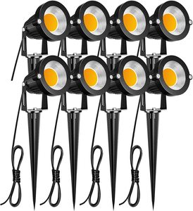 Lámpara Solar LED para Jardín, 800lm, 5000K, Luz Diurna, CRI90, IP65, Resistente al Agua, de Aluminio, Montaje Empotrado, con Sensor de Movimiento para Exteriores - Product Image 3