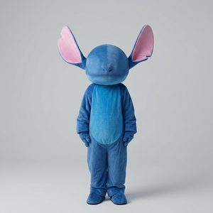 Costume de mascotte monstre bleu personnalisé pour adulte, <span class=keywords><strong>cosplay</strong></span> d'anime d'Halloween, animal de dessin animé, peluche, Fursuit, Disfraz unisexe, en stock - Product Image 4