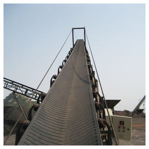 En iyi fiyat hammadde eğimli TD75 kauçuk bant konveyör ile kaliteli - Product Image 4