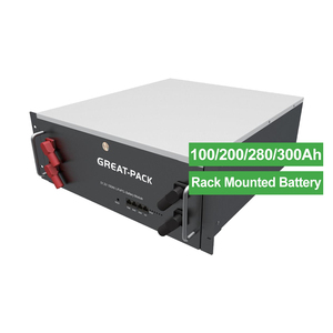 แบตเตอรี่ลิเธียมไอออนรุ่นขายดีที่สุด เกรด A พอร์ต RS485 48V 200Ah สำหรับโซลาร์เซลล์ - Product Image 1