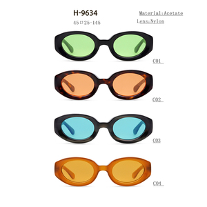 Retro Cat Eye Sunglasses Oval Fashion Eyewear UV400 Unisex <b>Driving</b> Beach Travel Shades - Product Image 4