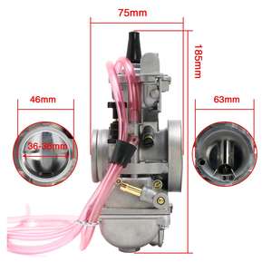 Carburador PWK 36/38S de Cuerpo Corto con Cuatro Ventilaciones para Motocicleta Todoterreno - Product Image 2