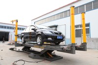 Machine de réparation de châssis de voiture LongXiang W6 2019 avec capacité de levage de 3,5T et table de travail de 5600 mm pour toutes les tailles de voitures