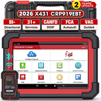 Herramienta de diagnóstico automático de sistema completo Launch X431 CRP919E BT, escáner OBD2 de código ECU, analizador profesional de vehículos