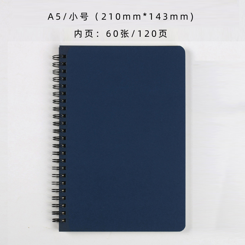 A5 navy blue