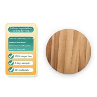 竹まな板売れ筋高品質環境にやさしい耐久性のある丸い木製まな板カスタムサイズ受け入れ