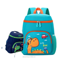 Sac à dos personnalisé pour enfants, motif dessin animé mignon, faible MOQ, idéal pour la maternelle, la prématernelle, les voyages et l'école primaire (certifié BSCI)