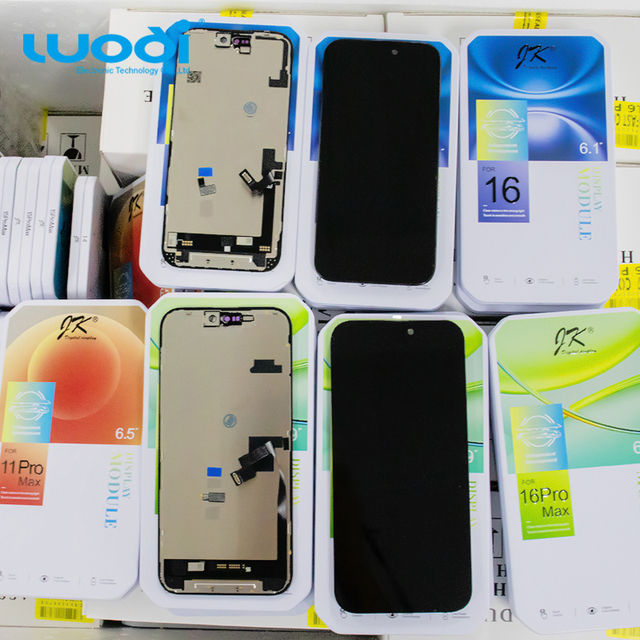 100% Compatible Original JK Mobile Phone LCDs for iPhone LCD Digitizer Assembly for iPhone 16E 16 16Plus 16Pro 16Pro Max Display