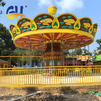 Manège attrayant à 36 places avec mouvement dynamique oscillant pour projets de parcs d'attractions à chaises volantes