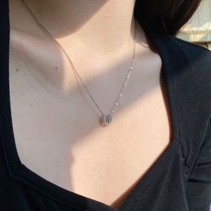 Collier pendentif Dylam, nouveau design, chaîne à maillons, argent sterling 925 plaqué rhodium, cercle, arbre de vie, zircone cubique 5A - Product Image 4
