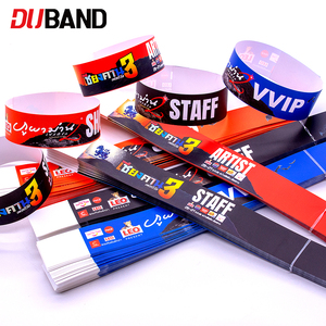 สายรัดข้อมือสังเคราะห์กันน้ำพิมพ์ลายตามสั่ง สำหรับ<span class=keywords><strong>บัตร</strong></span>สวนน้ำและการจัดการการเข้าออก - Product Image 5