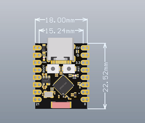 Carte de développement FYX Stock <span class=keywords><strong>ESP32</strong></span>-<span class=keywords><strong>C3</strong></span> SuperMini, module WiFi BT, <span class=keywords><strong>RISC</strong></span>-<span class=keywords><strong>V</strong></span> 32 bits, Type C 16 broches, carte de développement IoT <span class=keywords><strong>ESP32</strong></span>-<span class=keywords><strong>C3</strong></span> - Product Image 6