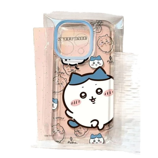 Walking Eight for 16/15/14/13 Pro Max Phone Case TPU+PC Material Shockproof Transparent Design with Cartoon Character