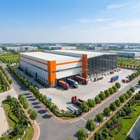 Centre de distribution logistique à grande échelle en structure métallique préfabriquée