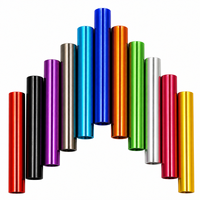 Entretoises filetées en aluminium coloré 6061 M3 12mm anodisées, usinées par électroérosion pour usinage de haute précision, sur mesure, CNC, OEM