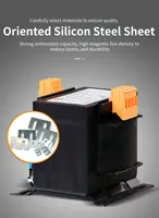 Transformateur d'isolement toroïdal monophasé 380V/220V personnalisable avec équilibrage de tension et économie d'énergie