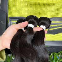 Extensions de cheveux ondulés 100% naturels brésiliens non-Remy, cuticules alignées, vente en gros, pas cher, 1 pièce, perruques de 10 à 40 pouces, tissage de cheveux