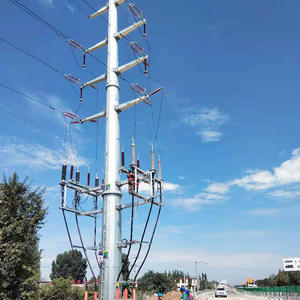 Tour de transmission en treillis galvanisé à chaud pour les projets de réseaux électriques et de lignes aériennes haute tension - Product Image 5
