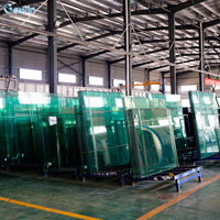 Vente directe d'usine - Verre trempé laminé transparent personnalisé haute résistance de 3 à 12 mm pour garde-corps, rampes d'escalier, décoration