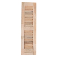 Volets extérieurs en bois de style américain de haute qualité, persiennes en bois pour fenêtres, couvertures de fenêtres extérieures en bois