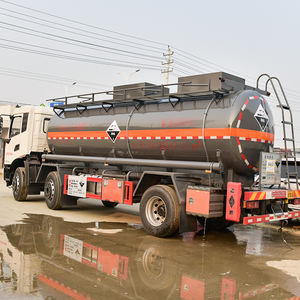 เรือบรรทุกเหล็กกล้าคาร์บอนขนาดใหญ่ที่มีฤทธิ์กัดกร่อนขับเคลื่อน8x4ล้อแบบเกียร์ธรรมดาแบบใหม่สำหรับน้ำมัน - Product Image 3