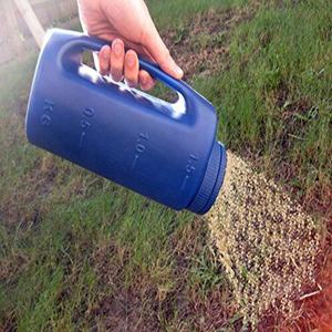 Dispensador de Sal Fundida, Esparcidor de Semillas <span class=keywords><strong>para</strong></span> Césped, Herramienta Manual de Siembra de Plástico, Esparcidor de Fertilizante Manual - Product Image 6