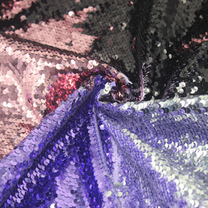 Holesale In-ck tock Ed Old ololor uustomización equequin ababric 5mm ululticolor ancy evereversible ACE equequin RIC Abric para RESS - Product Image 6