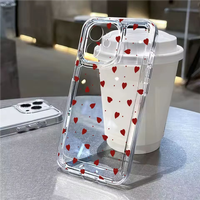 Vente en gros d'usine, étuis de téléphone imprimés avec des cœurs pour Itel S25 Ultra S25 A80 A70, protection intégrale en TPU