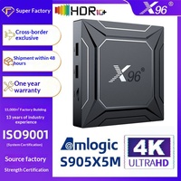 TV Box X96M200 con Amlogic S905X, Wi-Fi Gigabit Dual, Android 14, 4K, Decodificador de Calidad de Exportación