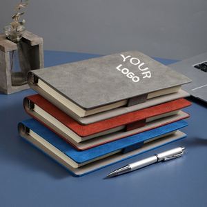 Great Quality Personalised <b>A5</b> A6 B6 <b>Note</b> <b>Book</b> Custom Print Logo Pu Leather Hardcover Journal Notebook with Multi Card Slots - Product Image 1