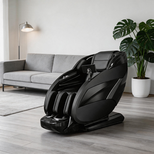Sillón de Pedicura de Lujo con Música Bluetooth de Alta Fidelidad, Masaje Corporal Completo con Bolsas de Aire 3D, Gravedad Cero, Compresión Eléctrica Inteligente para Piernas y Reclinación - Product Image 1