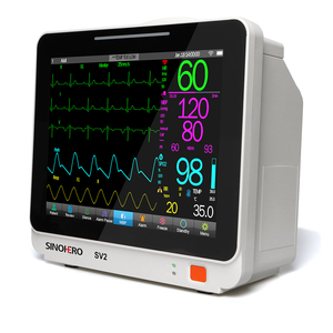 Monitor Multiparamétrico para Animales SINOHERO SV2, Equipo Médico Veterinario, Monitor Veterinario Portátil SV2 de 12.1 Pulgadas - Product Image 1