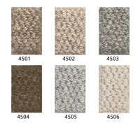 Tapis d'intérieur doux et moelleux, sur mesure, haute densité, anti-usure, lavable, pour salon et chambre, directement de l'usine