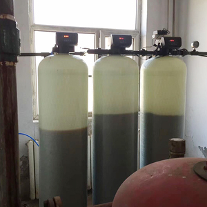 Thiết bị xử lý sơ bộ tự động 3 giai đoạn, hệ thống lọc 3 giai đoạn, bể FRP, cát thạch anh, than hoạt tính, bộ lọc nước mềm - Product Image 6