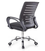 Chaise de bureau professionnelle en maille noire, matériau PP, chaise de direction, chaise d'ordinateur pas chère, chaise de jeu moderne