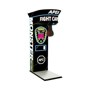 Ultimate Big Punch <span class=keywords><strong>Arcade</strong></span> Game Machine Black King Boxing Sports para adultos que funcionan con monedas 6 + años de edad Metal Divertido - Product Image 4