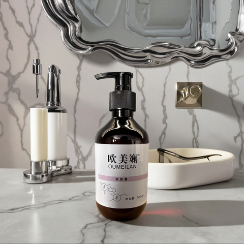 Private Label 500ml Body Wash Bath Gel Natural Whitening Deep Cleansing Anti-Aging Exfoliating Properties Customized Private