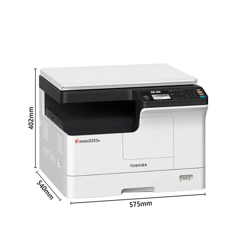 Nuevo precio de fábrica multifunción Toshiba 2323am máquina A3 impresora en blanco y negro escáner copiadora foto copiadora máquinas