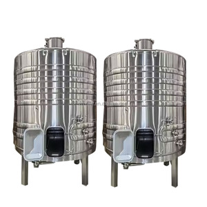 Cuves <span class=keywords><strong>de</strong></span> Fermentation en Acier Inoxydable <span class=keywords><strong>de</strong></span> Qualité Alimentaire pour Vin Rouge Sec 2000L/3000L, Résistantes à la Corrosion, Longue Durée <span class=keywords><strong>de</strong></span> Vie, Pompe à Glycol - Product Image 1