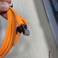 Kabel Patch Cord Jaringan Flat CAT7 DTECH DT-LCF7005F-O 28AWG Konektor Rj45 Kabel Komunikasi F/FTP