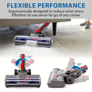 Cepillo Eléctrico con Accionamiento Directo para Aspiradoras <span class=keywords><strong>Dyson</strong></span> V7 V8 <span class=keywords><strong>V10</strong></span> V11 V15, <span class=keywords><strong>Accesorios</strong></span> para Cepillo Eléctrico, Boquilla para Pisos y Alfombras - Product Image 4