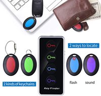 Traceur intelligent avec logo personnalisé, télécommande, alarme sonore, localisateur de clés sans fil, localisateur d'objets, localisateur de cartes, traceur de cartes