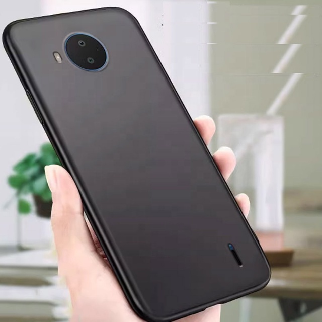 Ultra Thin Black Soft TPU Case for Nokia G50 5.4 3.4 2.4 8.3 X10 X20 G10 G20 XR20 C10 C20 Plus