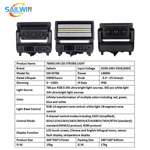 Sailwin Seetronic Poercon <span class=keywords><strong>TrueCon</strong></span> Outdoor Wasserdichtes LED Moving Head Stroboskop-Licht mit RDM RGB DMX LED Bühnenbeleuchtung für Veranstaltungen - Product Image 5