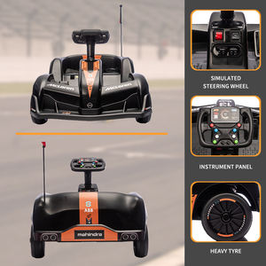 Coche Eléctrico Infantil de Cuatro Ruedas con Control Remoto, Juguete para Niños de 2 a 13 Años, con Luces y Música - Product Image 4