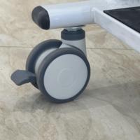 Silla de Transferencia Hidráulica para Pacientes con Mesa de Comedor Extraíble para Uso en Baño e Inodoro para Personas con Discapacidad Y